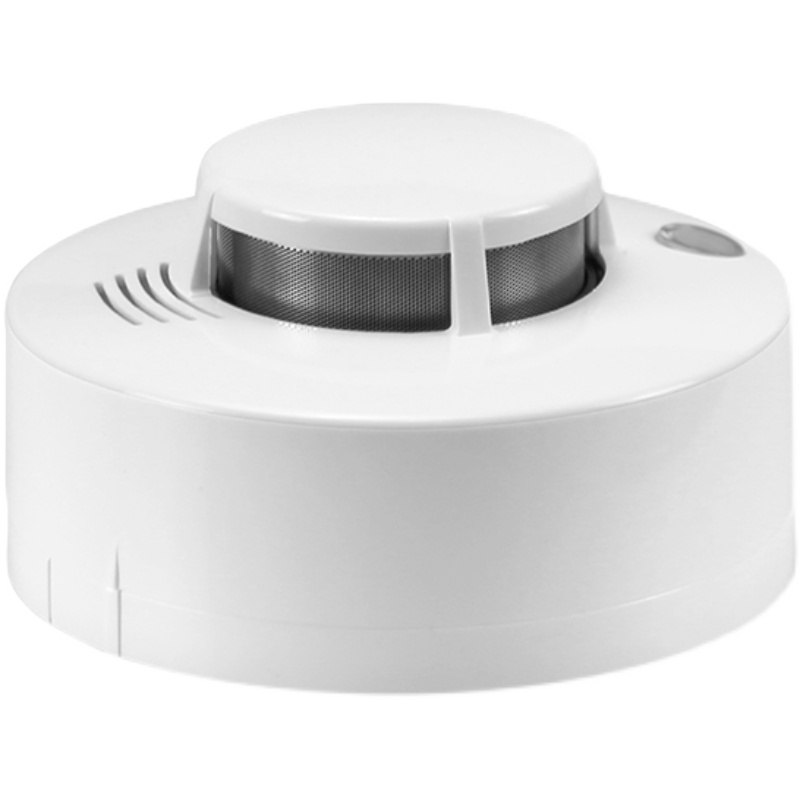 烟雾报警器独立式有线烟感器消防火灾探测感应器智能感烟警报器