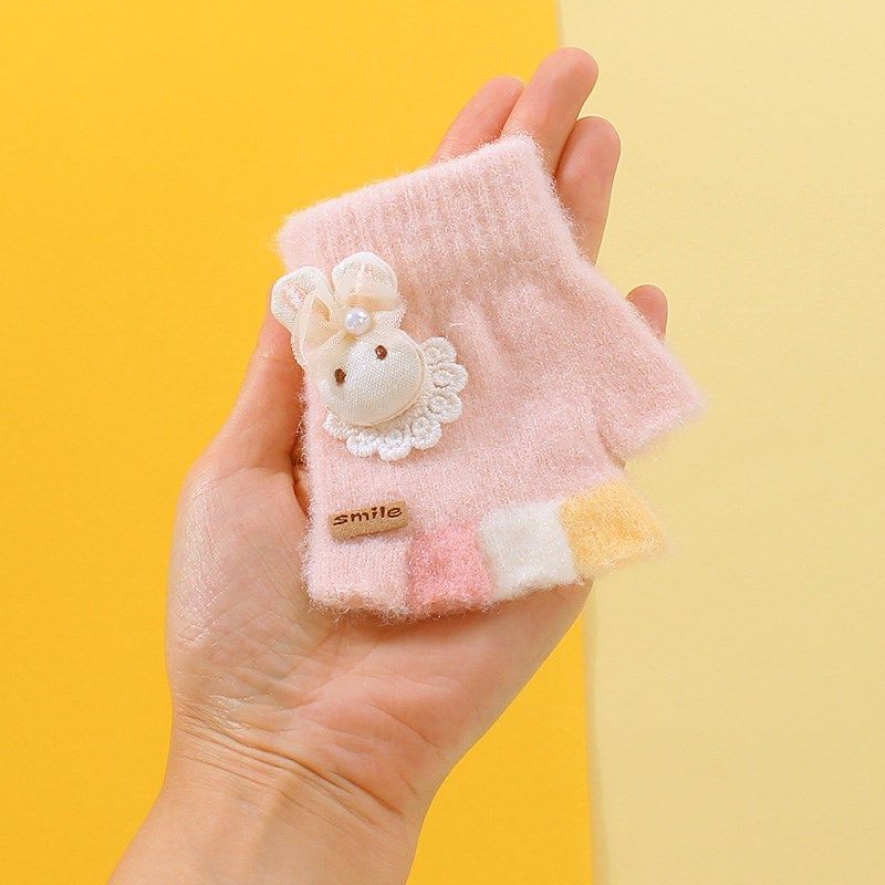 婴儿手套秋冬季半指分指加绒加厚保暖男宝宝女童爬行幼儿可爱露指,童装/婴儿装/亲子装,手套,淘宝优惠券,粉丝福利购,淘宝优惠卷