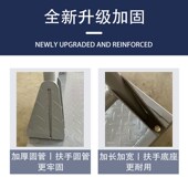 加厚钢板手推车拉货手推车工用平板车移动拖车推货车大号搬运车