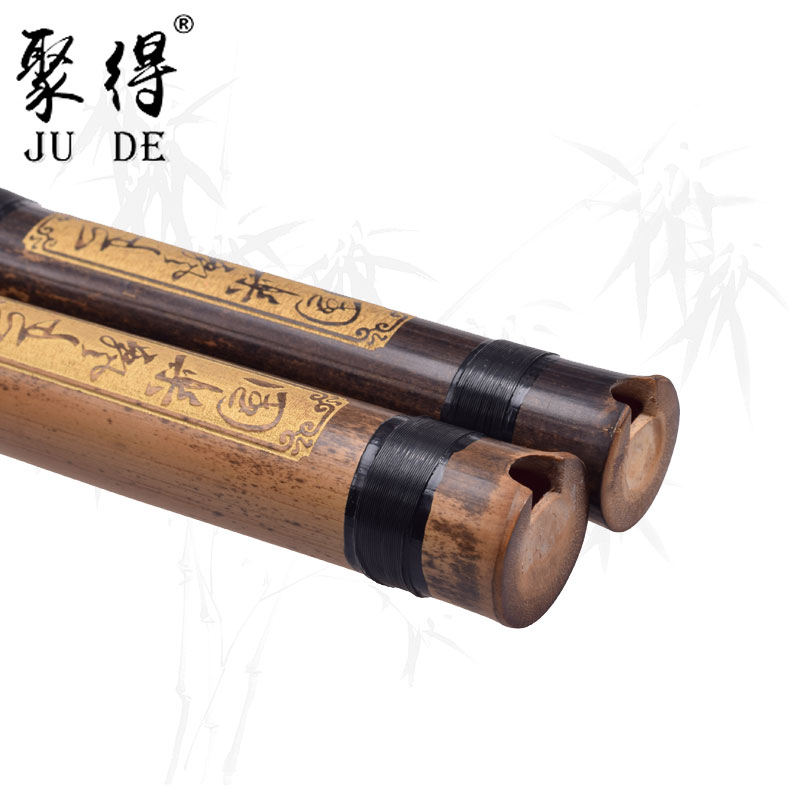 三节洞箫紫竹萧专业初学成人儿童8孔G/F调正手张雨长箫民族乐器