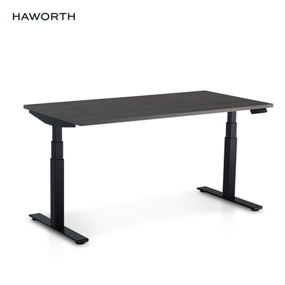 Haworth海沃氏HAT电动升降桌电脑桌直角升降桌海沃氏桌子