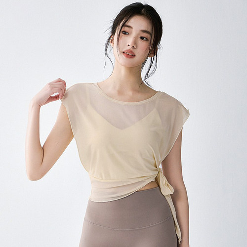 新款短袖文胸健身舞蹈服两件套装