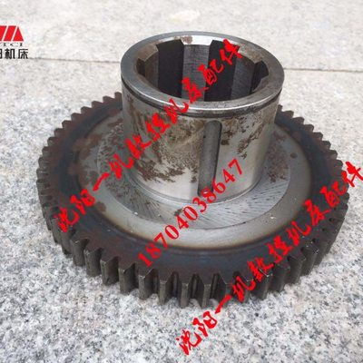 中捷镗床配件 TPX6113 T6113 21303 原厂镗床齿轮 Z57 M3 6-65*16