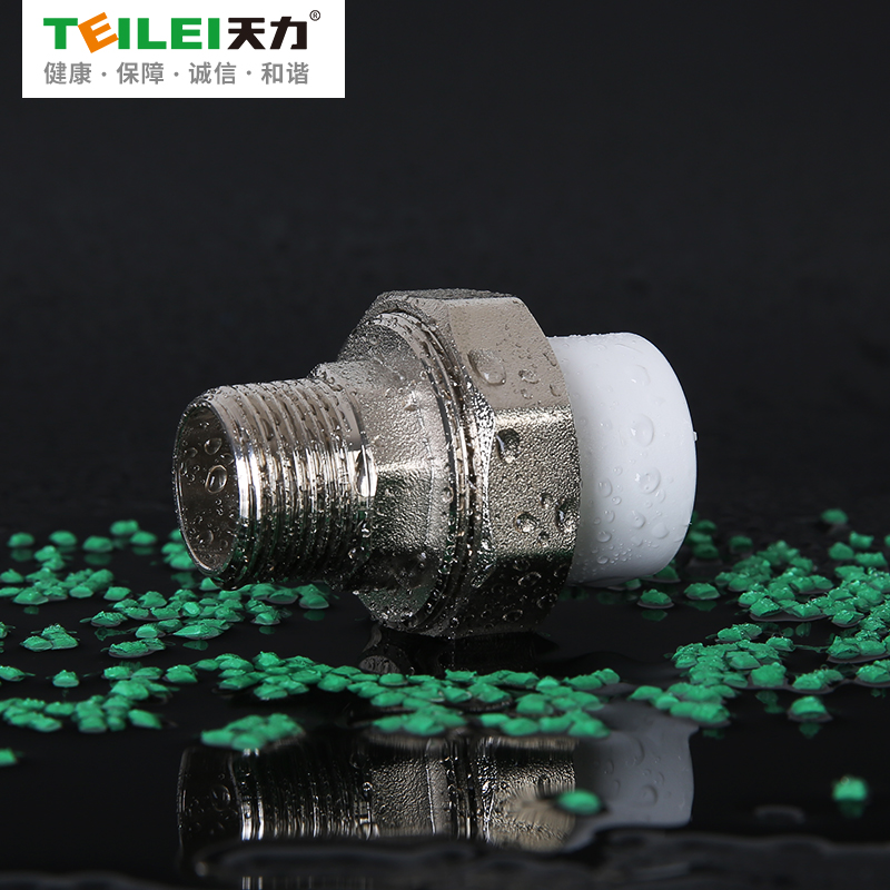 PPR冷热水管20 25 32外丝活接头 4分6分外牙活接ppr热熔管件