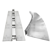 304不锈钢缝隙式 排水槽线型排水沟U型槽盖板定做 线性排水沟盖板