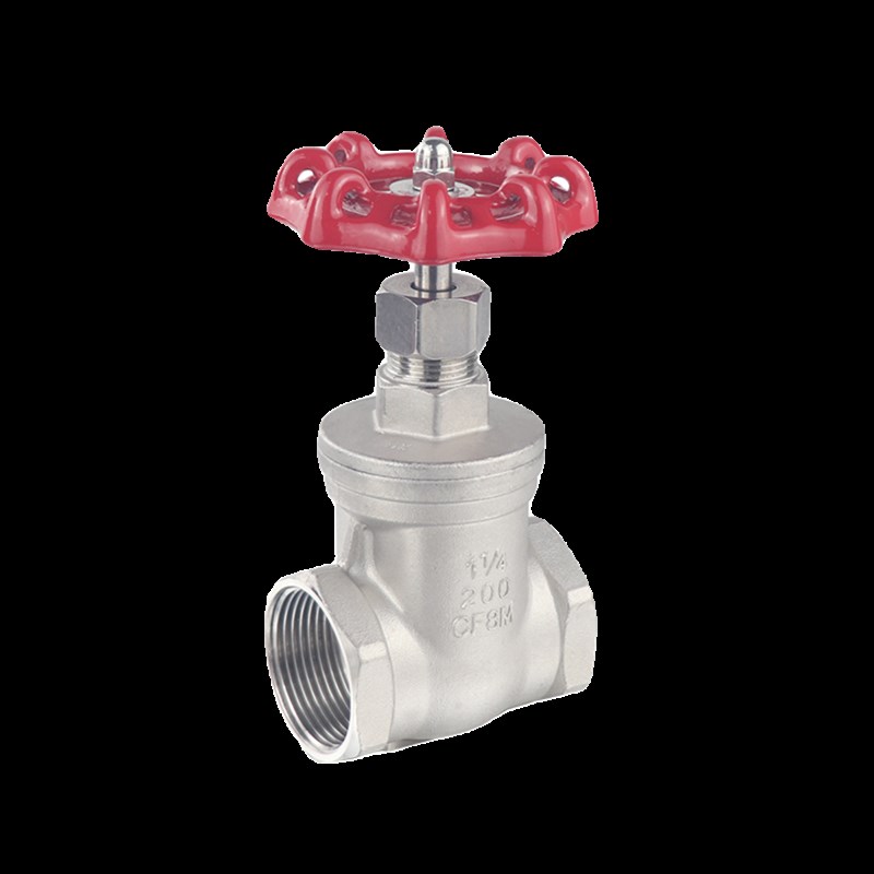 304不锈钢闸阀4分螺纹自来水管丝扣阀门开关家用DN25 50 65 80