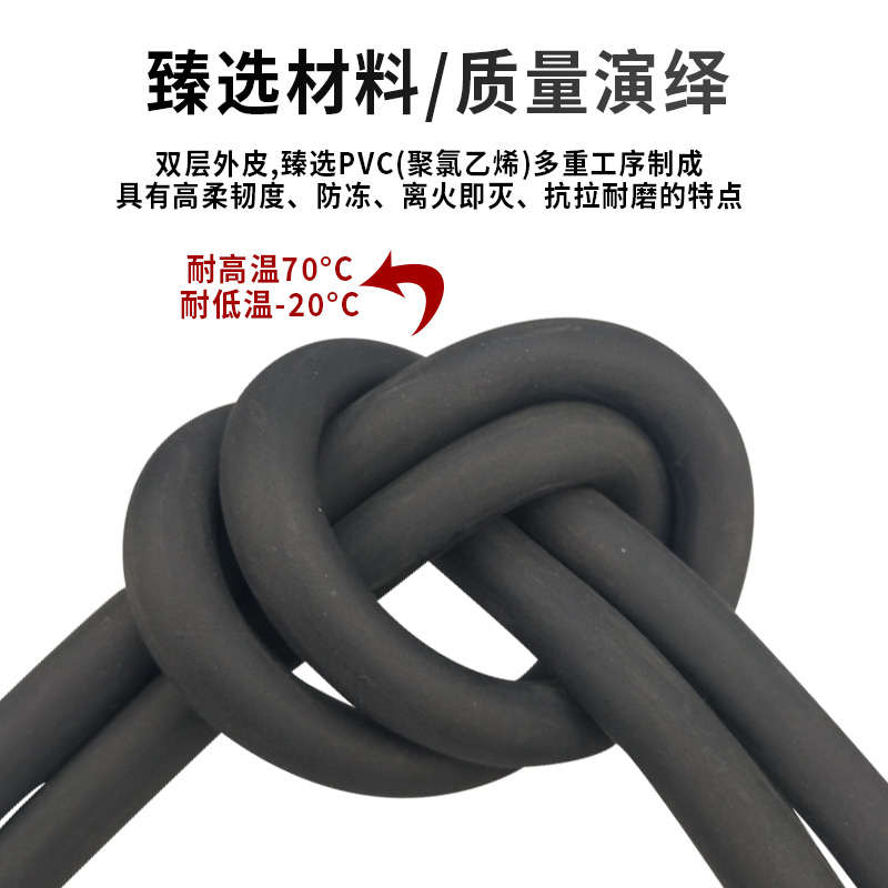 国标纯铜3芯护套线电源软线户外防冻二芯1.5/2.5/4/6平方电线电缆