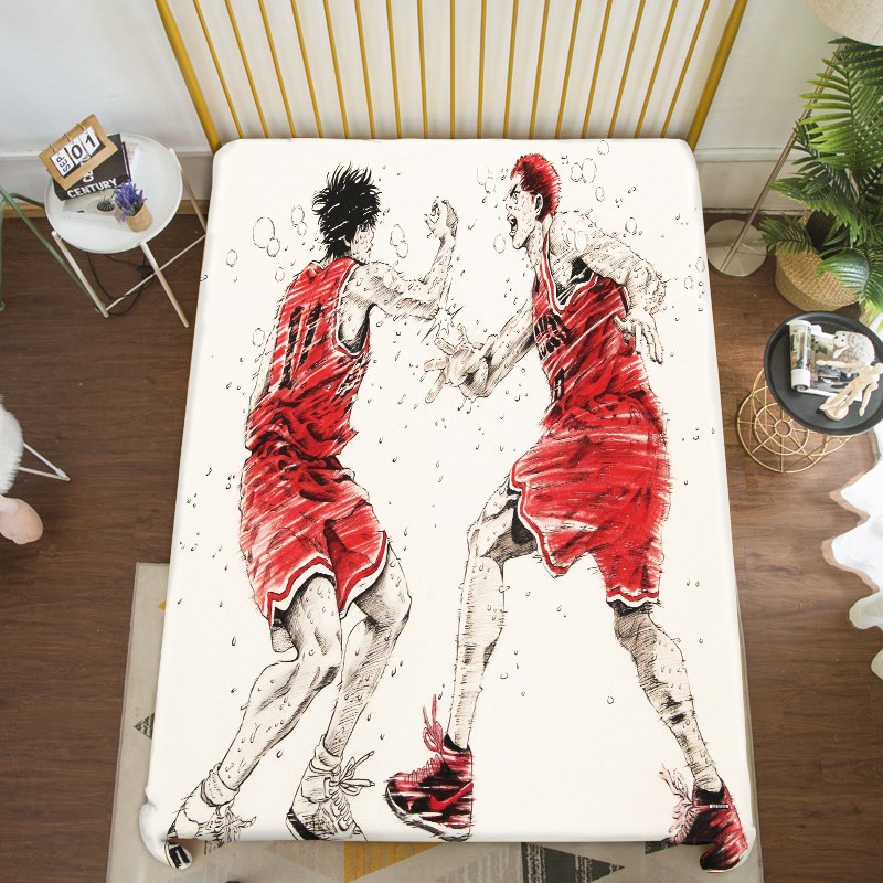 灌篮高手床单单件周边动漫篮球主题床笠三井寿男生宿舍床上用品