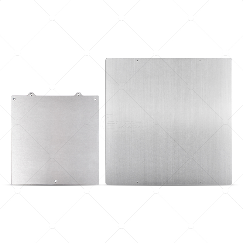 3D打印机平台VORON热床V2.4 R1/R2/v0.1 trident MIC6拉丝铝板8mm