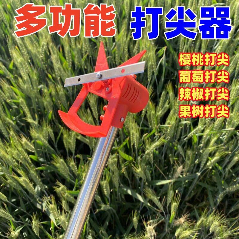 锂电纯铜电机电动打尖机花椒果树蔬菜金银花葡萄藤打尖器超长待机