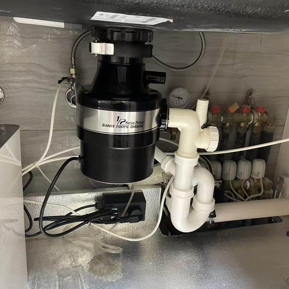 垃圾处理器厨房水槽下食物厨余型粉碎机垃圾处理器厨房家用