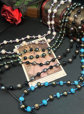 天然珍珠女「原创定制」天项链