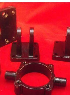 配件气动A标准气缸气缸安装0SC元件 法兰附件F8 板