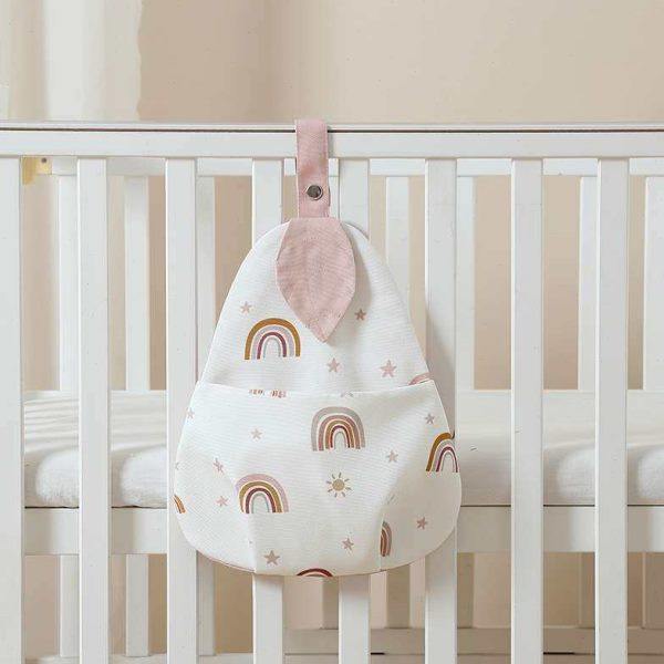 婴儿床挂收纳新生儿童拼接床边围栏挂篮宝宝床置物布艺收纳袋挂式,收纳整理,吸尘器收纳架/盒/袋,淘宝优惠券,粉丝福利购,淘宝优惠卷