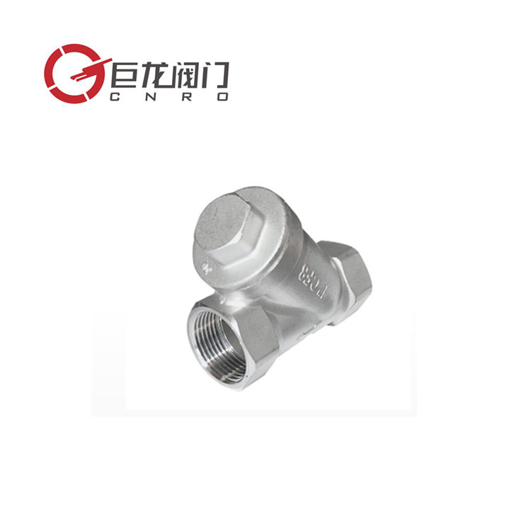 304/316不锈钢丝扣Y型过滤器4分6分1寸2寸DN15DN20DN25滤网80目
