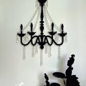 包邮 创意玻璃水 饰晶品壁饰铁艺 客厅餐厅复古家居墙面装 挂饰欧式