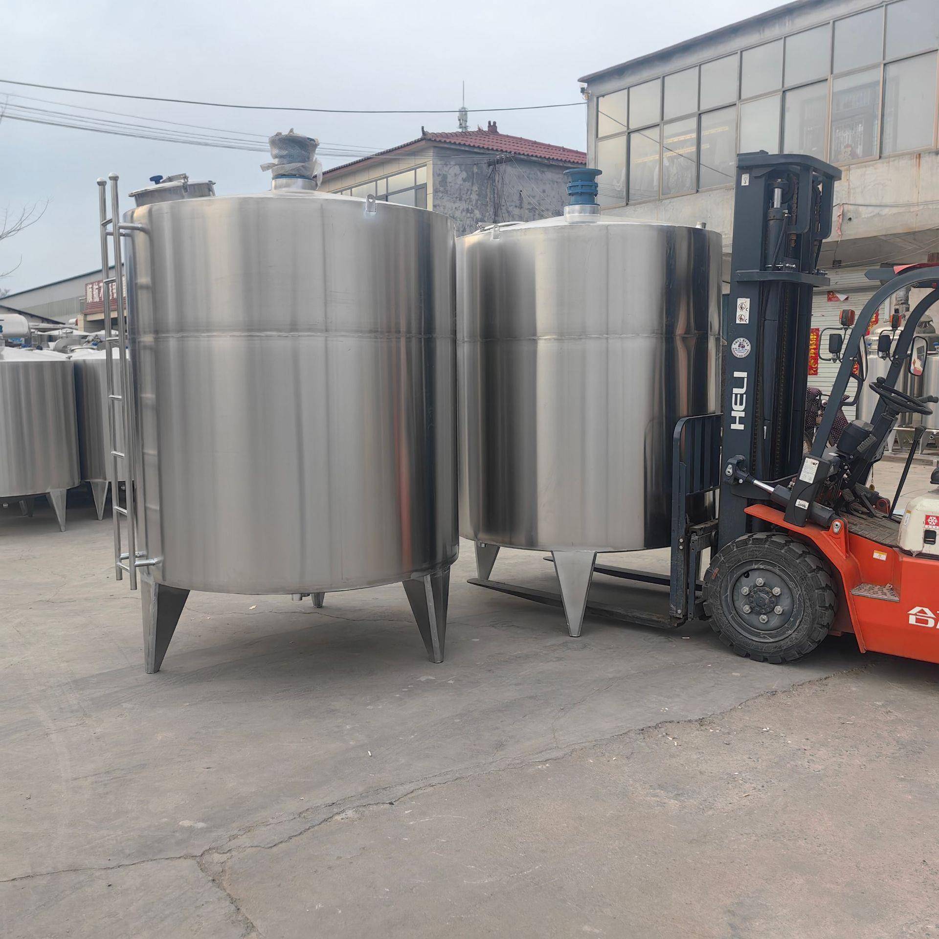 5000升立式电加热不锈钢搅拌罐2000升酱料调味料搅拌罐