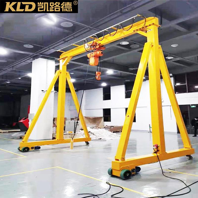 机械无轨电动门式起重机5吨10吨电动行走无线遥控模具吊车