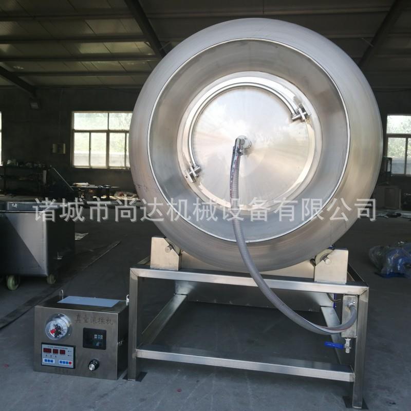 烧鸡全自动真空滚揉机牛排入味腌制机大型变频式真空滚揉机