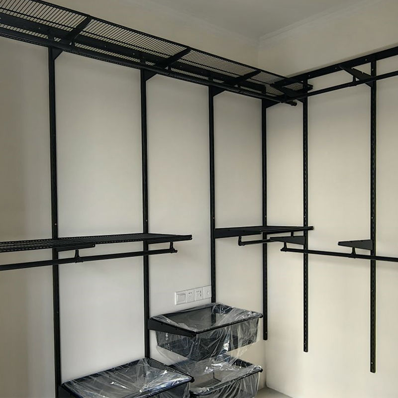 落地式定制金属衣柜支架