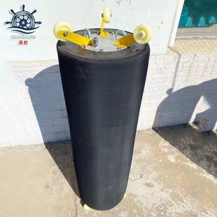 两端带轮子非开挖橡胶气囊 厂促下水管道修复气囊橡胶管道封堵器
