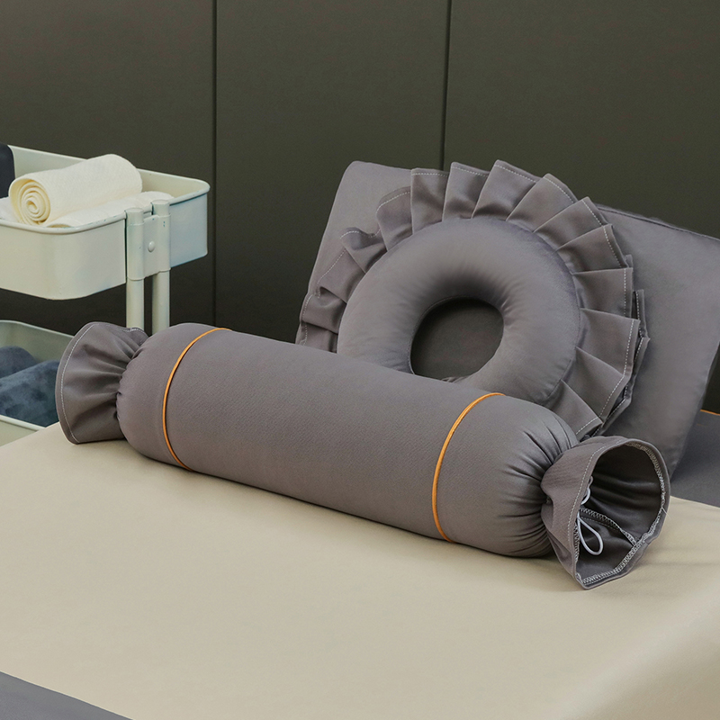 趴枕美容院专用u型美容床枕头按摩床洞脸垫按摩床头洞美容U垫脚枕