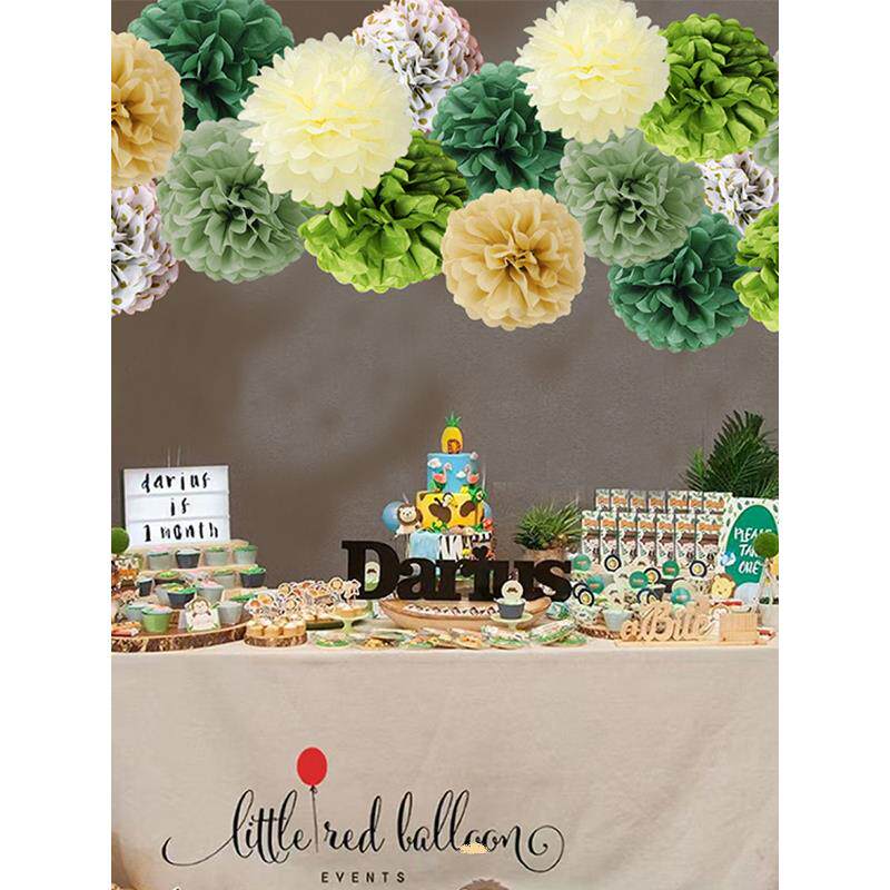 圣诞节派对商场教室天花板布置灯笼吊饰鼠尾草橱窗游乐场背景挂饰