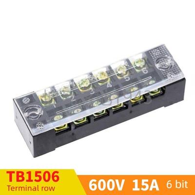 端子端子端子板15A 6位端子排Tb-1506端子排连接器电线连接器