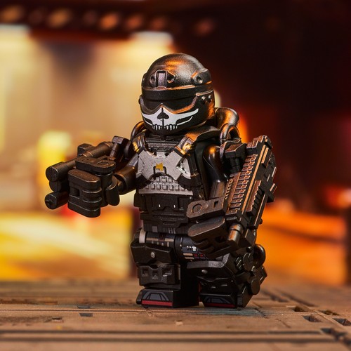 明日边缘军事外骨骼积木人仔