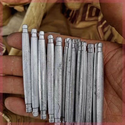 无头铅坠撒网坠子撒鱼网坠手抛网坠无头坠铅网坠撒网铅坠渔具