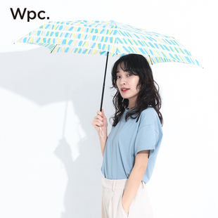 2022年新款Wpc.日系小清新糖果色雨伞小巧折叠轻量便携拒水女伞