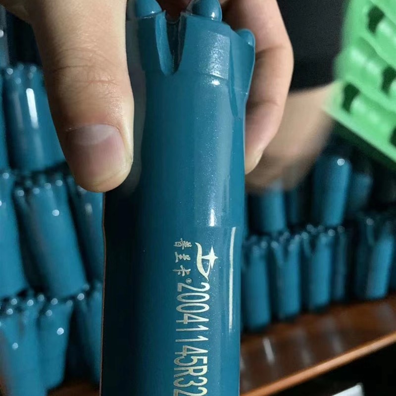 浙江普兰卡凿岩台车钻头扩孔钻头潜孔钻头球齿钻头一字钎头钻杆