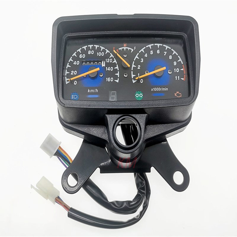 适配CG款国四电喷机车米表豪江HJ仪表壳码表里程表时速度表