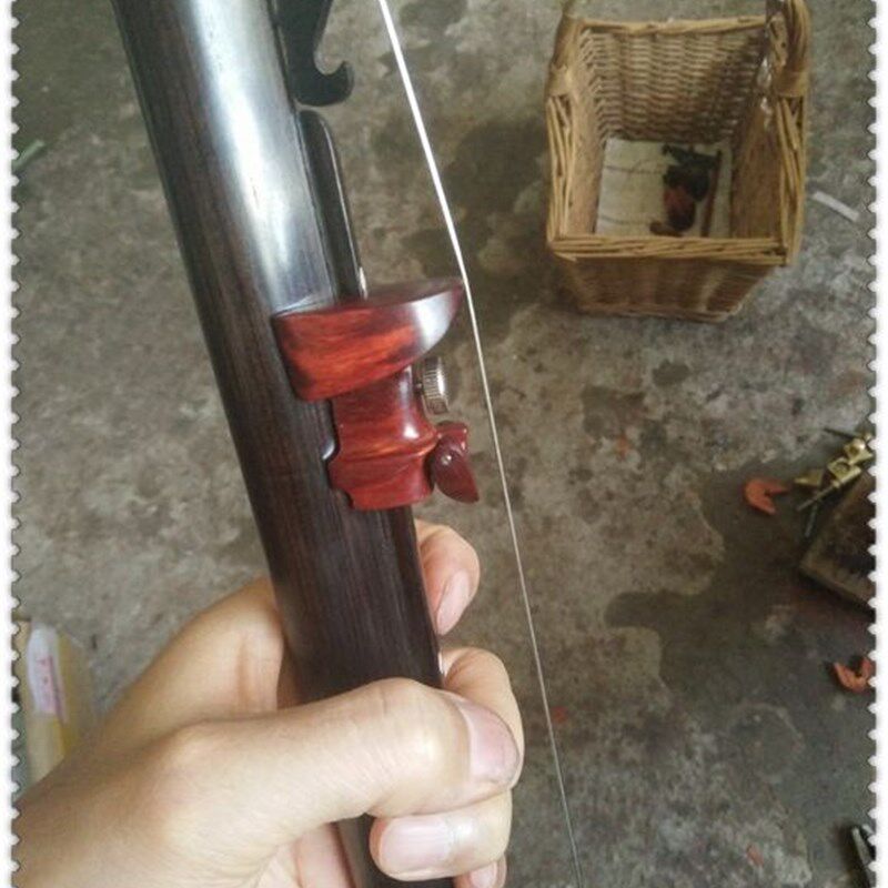 改进 豫剧调变调紫檀板胡腰码 跑道 豫剧板胡腰码 板胡千斤