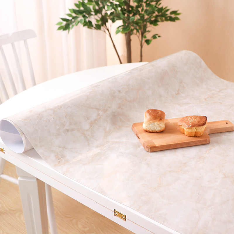 大理石桌垫软玻璃白色桌布防水防烫防油免洗椭圆形餐桌布餐桌垫,居家布艺,桌布,淘宝优惠券,粉丝福利购,淘宝优惠卷