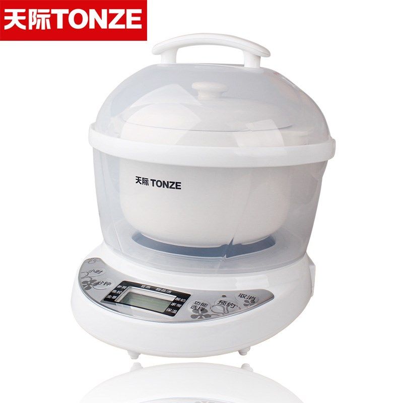 onze天际 GDM微电脑电炖盅隔水炖电炖锅白瓷迷你煮粥汤煲