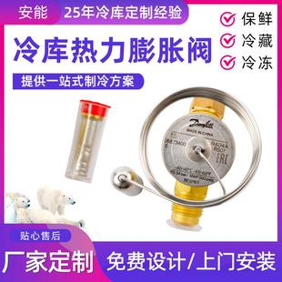 厂家货源冷库膨胀阀冷库冻肉冰箱船用双向膨胀冷库热力膨胀阀