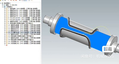 Mastercam四轴N95刀辊编程刀路