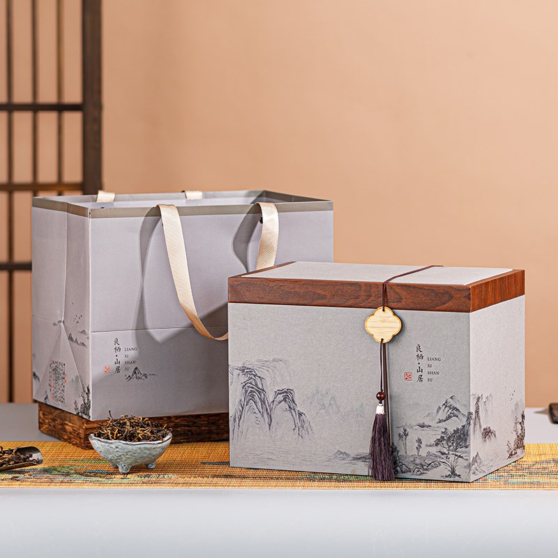 茶叶包装盒空礼盒半斤一斤装通用散茶桶福鼎白茶古树普洱白毫银针