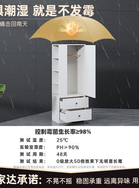 卧室家用出租房推拉门挂衣橱小户型省空间女生房间小