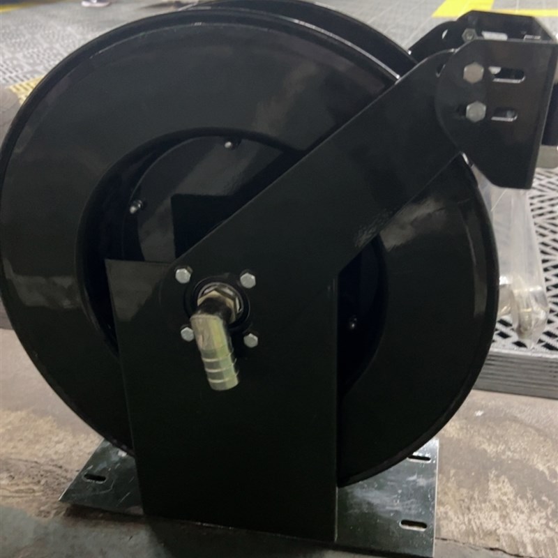 车载加油机卷盘自动收缩卷管器1.2寸油管卷盘