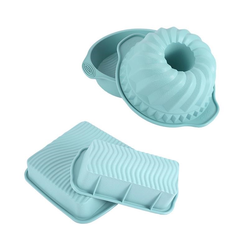 戚风蛋糕模烘焙工具套装披萨烤盘吐司面包模马芬杯盘硅胶蛋糕模具