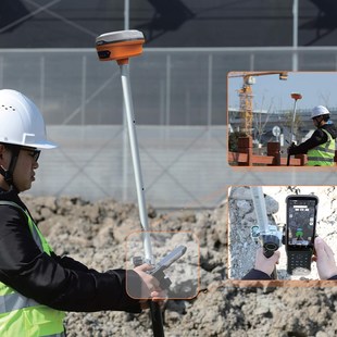 华测华易测量仪9精度惯导工程测绘仪器视觉实景放样9