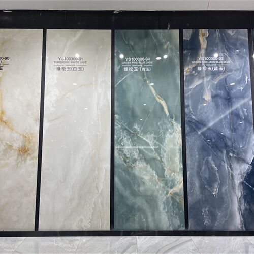 岩板奢石背景墙连纹大板玉石别墅复式电视背景墙砖