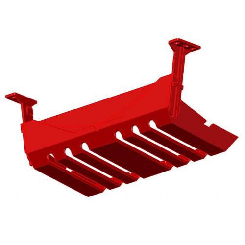 桌下理线盒数据线收纳盒理线槽电线插座路由器放置架