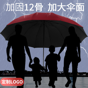 加大加固加厚抗暴风雨大号晴雨两用防紫外线防特大暴雨太阳伞XH