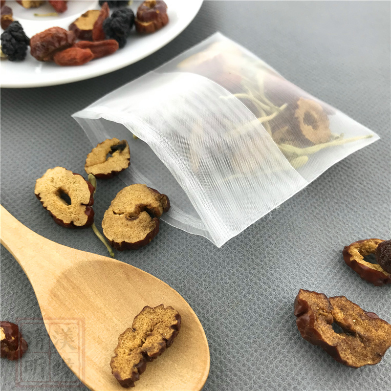 包邮100个7.5*7.5cm尼龙反折茶包茶袋茶叶包装泡茶过滤袋 一次性