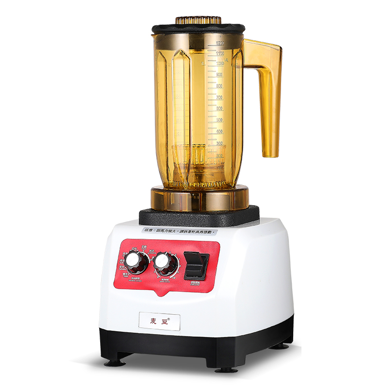 萃茶机商用奶茶店多功能粹茶沙冰机破冰机奶盖榨汁冰沙碎冰碎茶机