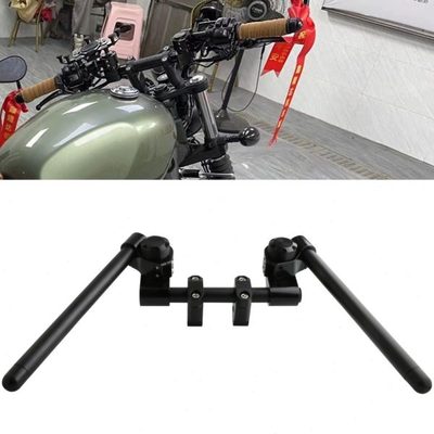 适用龙嘉V咖复古分离车把龙头手把LJ250可调复古分离把握把配件