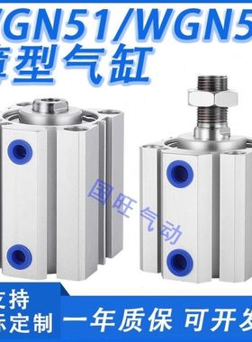 WGN51-20-5/10/15/20/25/30/35/40/45/50/55/60/75/80-Y/N-0气缸